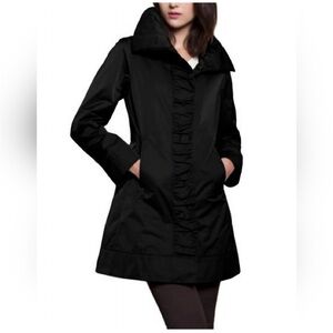 Rainforest Runched Hoodie Rain Jacket Red Womens Black size Small waterproof